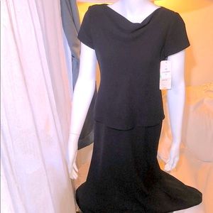 🏷SL Fashions Black Pullover Cocktail Dress - 8P